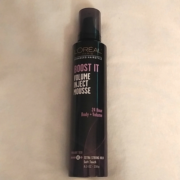L'Oreal Advanced Hairstyle Boost It Volume Inject Mousse NEW!! - Picture 2 of 2